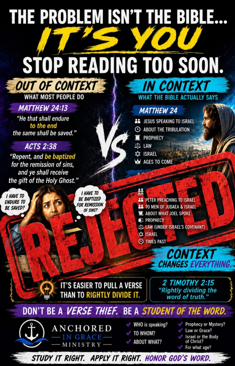 When “Rightly Dividing” Cuts Christians Out of the Bible