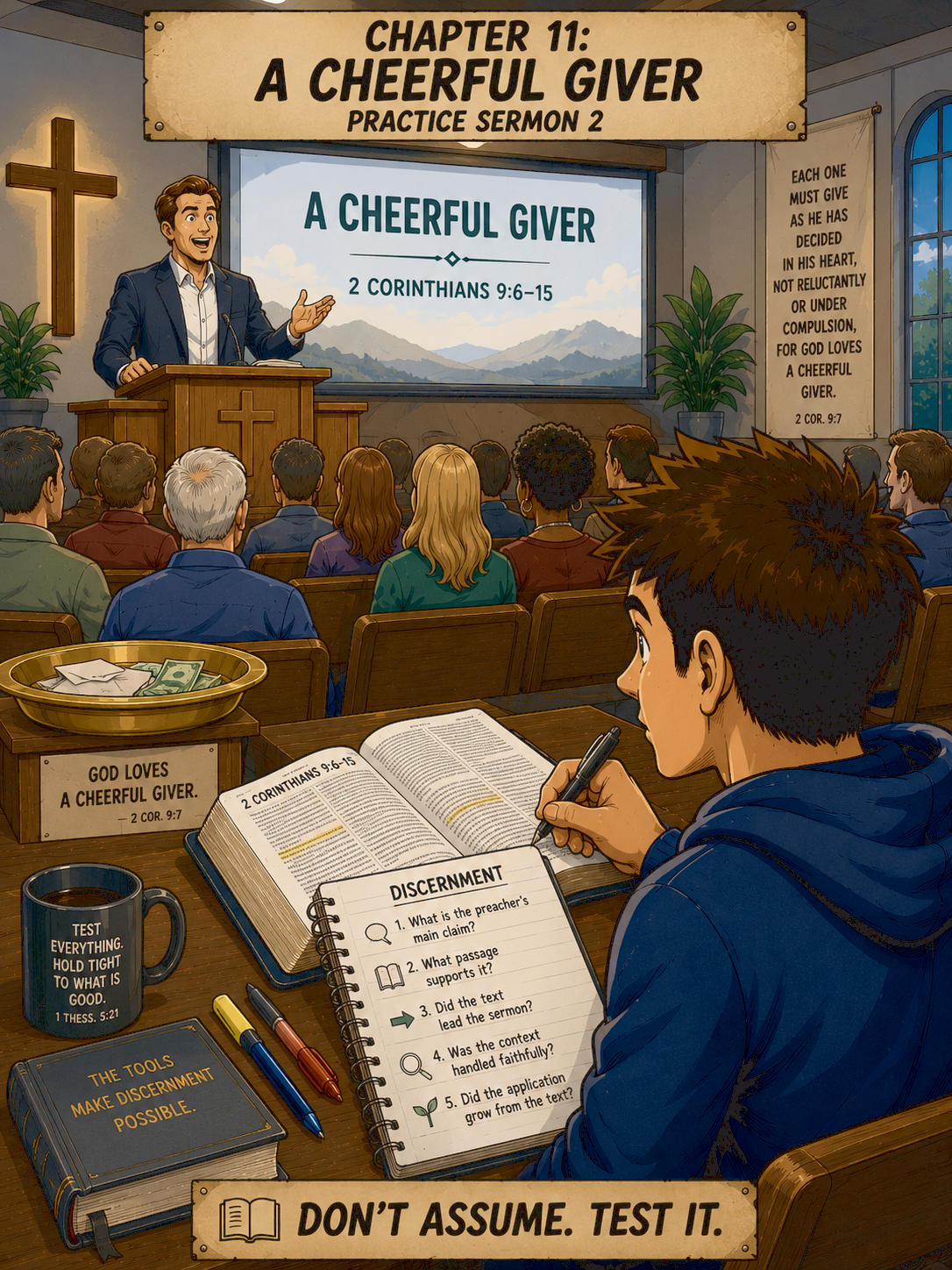 Illustration for Read It Again Study 11: A Cheerful Giver