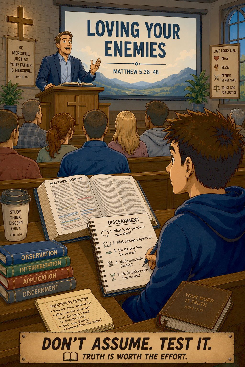 Illustration for Read It Again Study 12: Loving Your Enemies