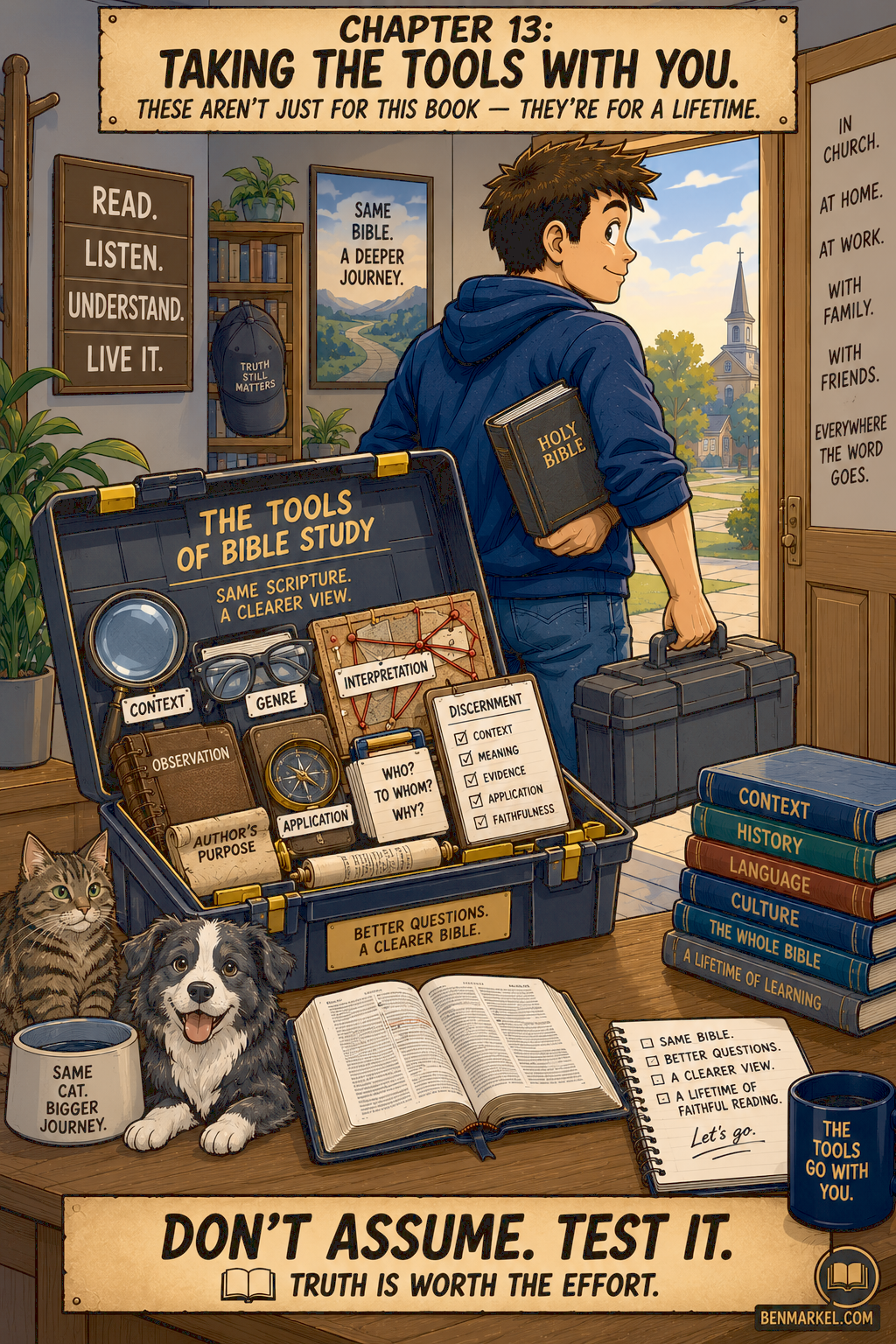 Illustration for Study 13: Taking the Tools with You