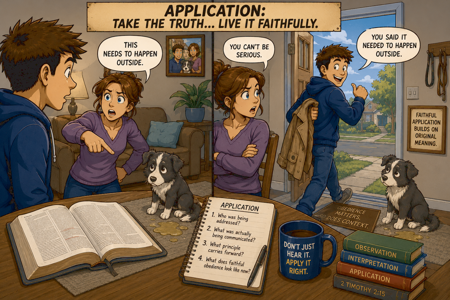 Illustration for Read It Again Study 9: Application