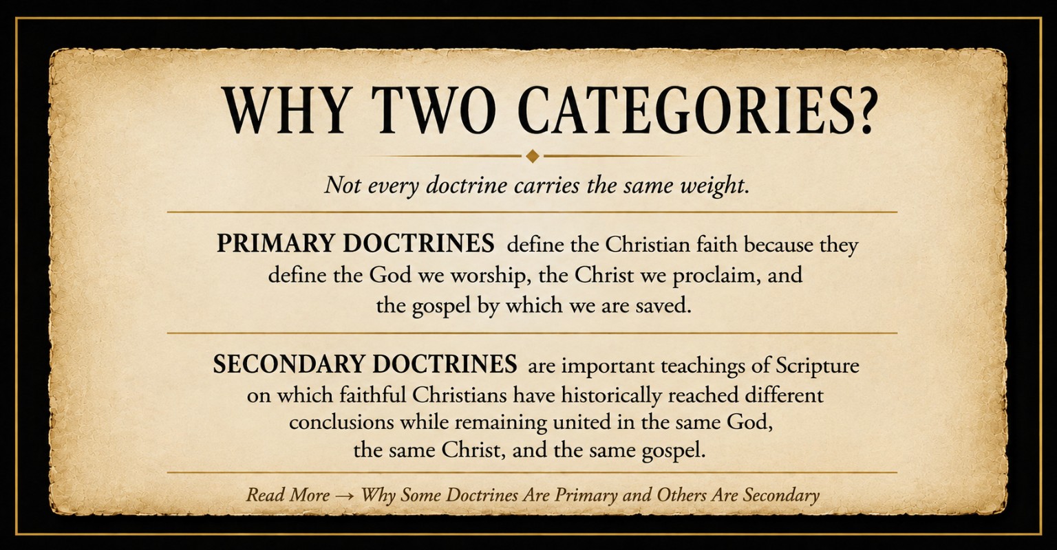 Why Two Categories?